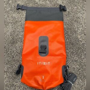 Orange Waterproof Travel Bag